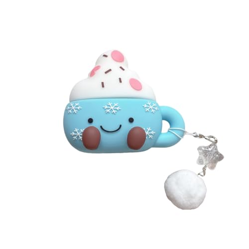 eglixu Funda para AirPods Pro 3, bonita caricatura creativa interesante cubierta de silicona para auriculares AirPods Pro de 3ª generación para niños y niñas (D)