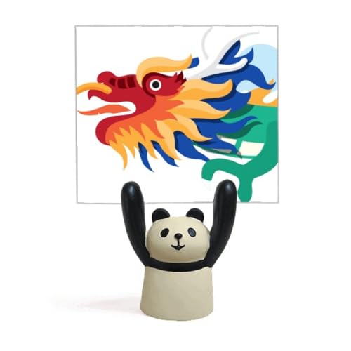 Support de mémo dragon traditionnel, cadeau idéal pour passionné de panda
