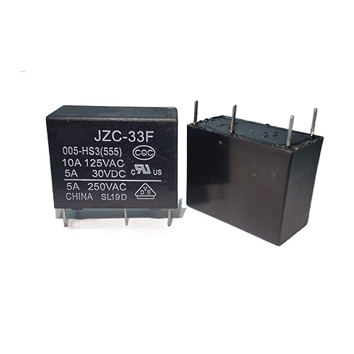 Relais JZC-33F 012-ZS composant électronique puissance 5 broches pour PCB