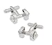 chushi Boutons de Manchette Cadeau Homme Chemise Sleeve Nail Silver Fitness Dumbbell Cufflinksminkscuffs Mots de Manchette for T-Shirt Haut de Gamme (Color : A)