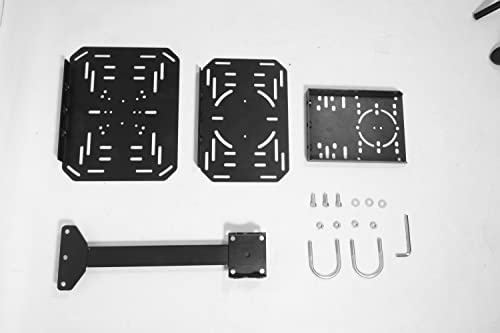 Minneer Flight Simulation Game Controller/Joystick Platform Upgrade U-Lock Fixed With Joystick And Three Racing/Flying Platform Support X52 / X56 / Thrustmaster A10C Hotas Warthog #TOP3