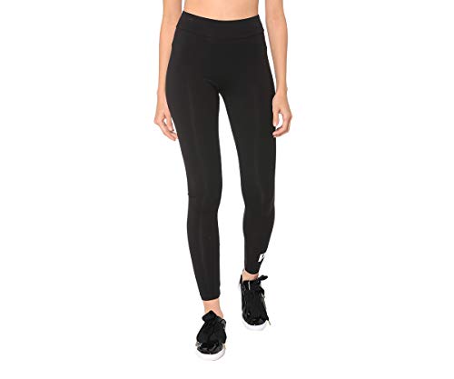 PUMA Essentials Logo W Legging Deportivo De Talle Alto, Mujer, Negro (Cotton Black), M