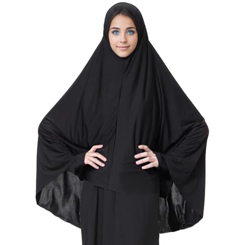 Muslim Islamic Ramadan Women's Elegant Modest Scarf Soft Lightweight Jersey Hijab Long Hijabs2