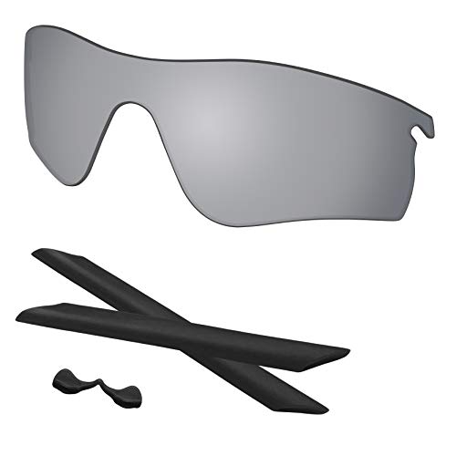 Image of RadarLock Path Lenses & Rubber Kits Replacement for Oakley Sunglass OO9181 Polarized