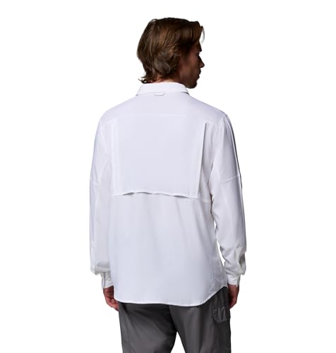 Image of Columbia Men Omni-Shade Silver Ridge Utility Lite Hiking and Trekking Long Sleeve Shirt