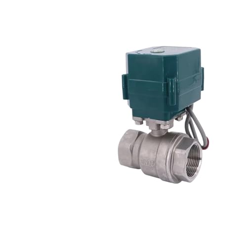 Vanne à bille électrique passage intégral avec actionneur à couple élevé DC12V - 2