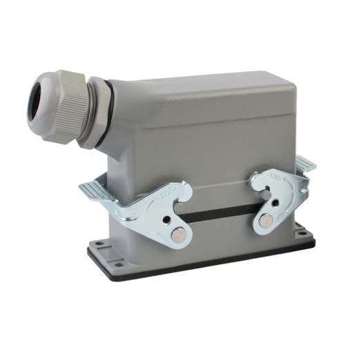 Conector HDC-HE de 16 pines con salida lateral de línea y aislamiento estanco de 500V