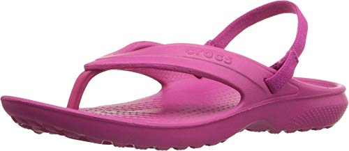 Crocs Kids' Classic Flip Flops | Sandals for Kids, Navy, 10 Toddler