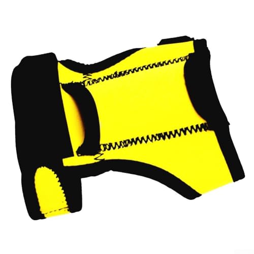 Shophubio Soporte de linterna para buceo, soporte de linterna de mano con correa de neopreno para luces de buceo de 25-32 mm, accesorio de equipo submarino para esnórquel y exploración acuática