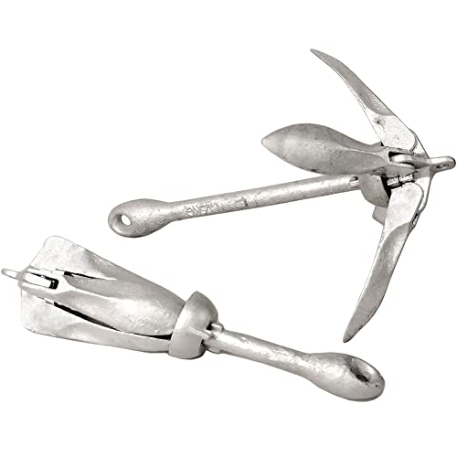 Rig'Em Right Waterfowl 3 LB Grapnel Fishing and Hunting Anchor for Gang Rig Mainlines, Float Tubes, Personal Watercrafts, Kayaks, and Small Canoes