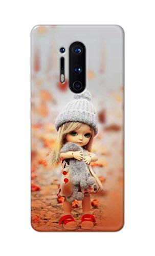 Image of PRINTFIDAA Doll Cute Girl Amazing Beauty Little Kid Child Playing Hard Back Cover for OnePlus 8 Pro Back Cover -(P6) KAT1001