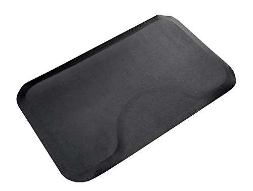 Barberpub 5X3 Feet 1/2'' Thick Barber Salon Chair Comfort Floor Mat Anti Fatigue Matting Rectangle 0035Bk #TOP29