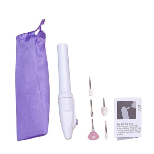 Homoyoyo Amoladora Eléctrica De Uñas Pulidor Portátil Para Manicura Herramienta Usb De Uñas Eléctrica Máquina De Manicura De Profesional