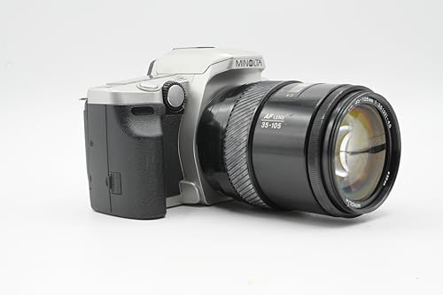 Minolta Maxxum 4 SLR Film Camera Kit with Minolta 35-105mm AF Auto Focus Lens (Renewed)