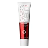 SWISSDENT EXTREME ZAHNCREME, 100 ml Whitening Zahnpasta, hilft speziell bei Verfärbungen durch Rotwein, Kaffee und Rauchen, mit Koenzym Q10 & Vitamin E für gesunde & weiße Zähne
