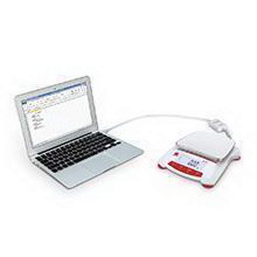Präzisionswaage Ohaus Scout SKX6201 EU - Portable Schulwaage bis 6.200g - 0,1g genau