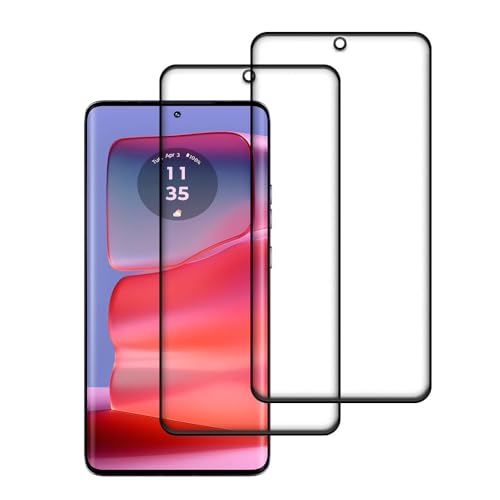 �y2���Z�b�g�z FOR Moto Edge 50s Pro/Moto Edge 50 Pro �t�B���� �����K���X ���Ɏq�� FOR Moto Edge 50s Pro/Moto Edge 50 Pro �K���X�t�B���� �S�ʕی� �d�x9H ��U�h�~ �w��h