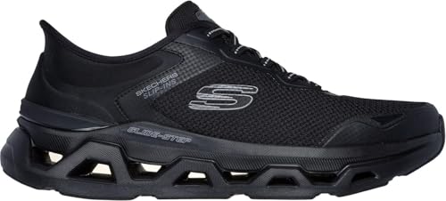 Skechers - Mens Glide-Step Altus - Turn Out Slip On Shoes, Color Black, Size: 8.5 W US4