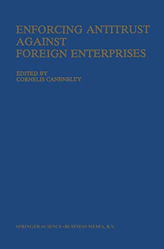 Enforcing Antitrust Against Foreign Enterprises: Procedural Problems in the Extraterritorial Application of Antitrust laws view 2