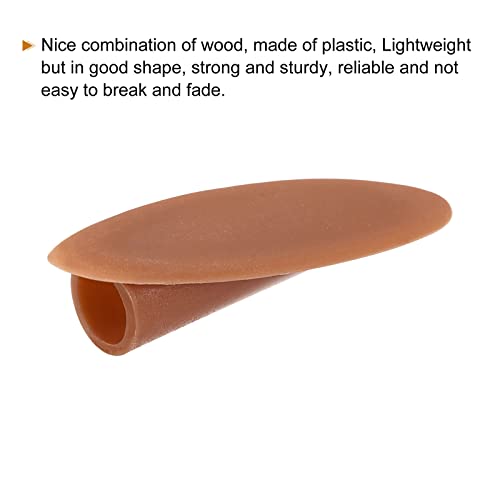 Image of MECCANIXITY 9mm Plastic Pocket Hole Plugs,Wood Plugs for Pocket Hole Jig Working Tool Accessories,Brown Pack of 100