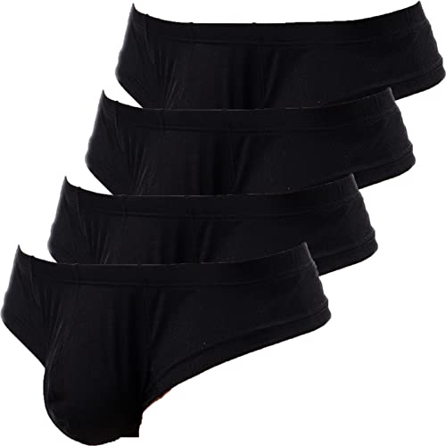 Short sexy pour homme Faringoto en maille côtelée avec pochette en U