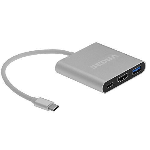 Hub USB 3.0 avec connecteur HDMI 4K et alimentation Power Delivery