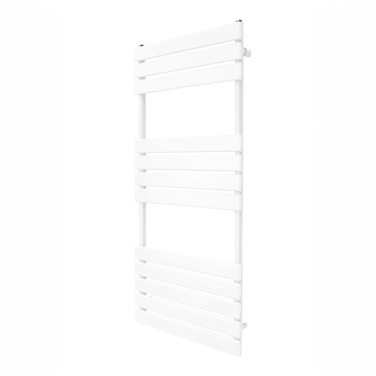Monstershop White Flat Panel Towel Radiator – 1200Mm X 500Mm –