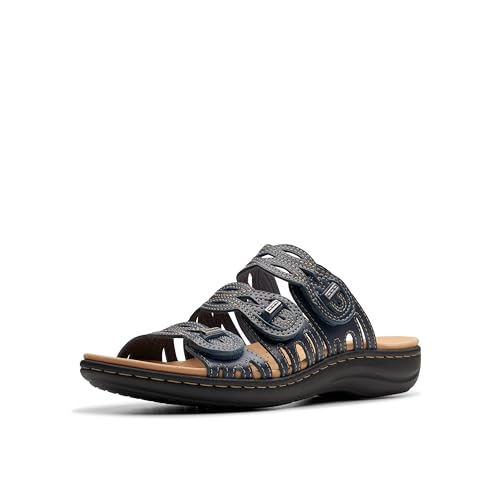 Chaussures Clarks Laurieann Ruby 40 EU, le savoir-faire du cuir bleu marine