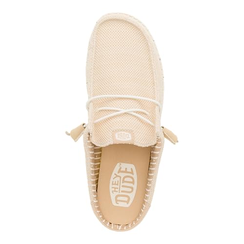 Image of HEYDUDE Men's Wally Slip Stretch Canvas | Men's Shoes | Men Slip-on Loafers | Comfortable & Light-Weight