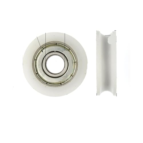Roulement 608zz nylon galet poulie en U POM pour rail de guidage