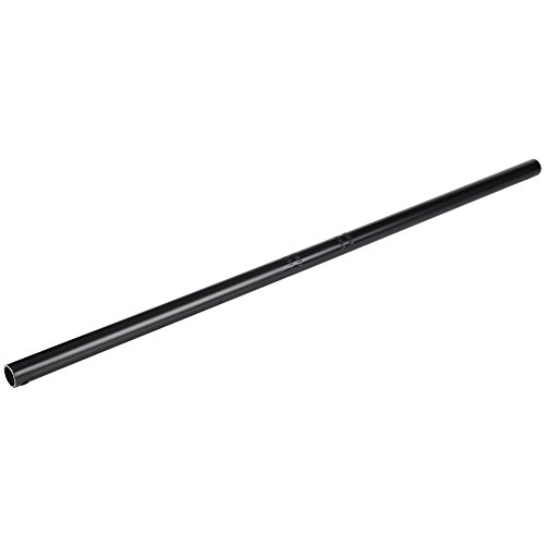 Guidon plat noir 22mm pour moto en fer rétro Yctze