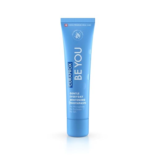 Curaprox Be You Wybielająca Pasta do zębów, 60ml, Niebieski, Szwajcarska produkcja