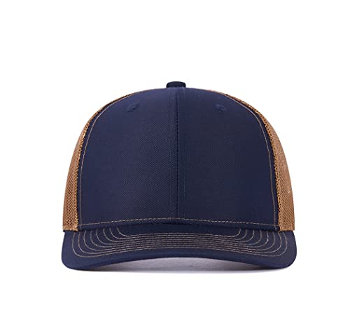 Image of Quanhaigou Trucker Hat - Mesh Snap Back - Unisex Adjustable Baseball Cap - Outdoor Hats for Men Women