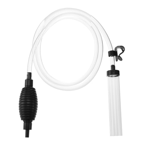 Image of 7ft Aquarium Gravel Vacuum Cleaner - Hand Pump Siphon Water Changer for Fish Tank Cleaning Gravel & Sand