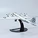 TECKEEN Alloy WWII USAAF B-29 Superfortress Bomber Aircraft Model 1:200 Simulation Science Exhibition Model US