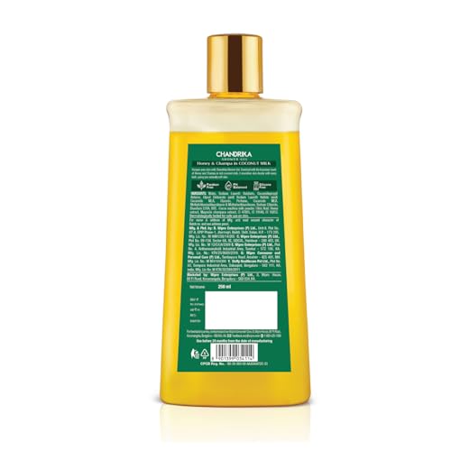 Image of Chandrika Shower gel Honey and Champa in Coconut milk 250ml