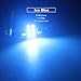 DODOFUN 31MM Festoon DE3175 3175 6428 Ice Blue Color Extra Bright LED Bulbs for Car Interior Lights License Plate Map Dome Trunk Door Courtesy Light 8-SMD Chipset Canbus Error Free