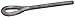 Crosby HG-4037 Galvanized Steel Right Hand Eye End Turnbuckle, 3/8" Shank Diameter x 6" Take Up, 1200lbs Load Capacity