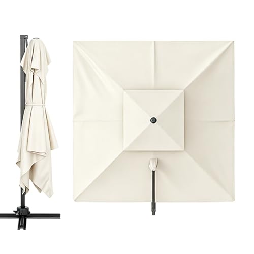 Lona de recambio para sombrilla jardin exterior de 300x300cm ideal para terrazas y patios 2