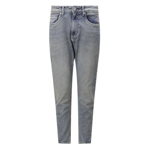 Image of BASICS Premium Cotton Stretch Jeans for Men | Smart Casual Denim