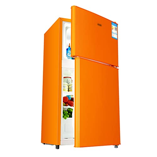 Petit Réfrigérateur De 38 Litres Réfrigérateur Domestique Petit Congélateur Réfrigéré À Deux Portes Réfrigérateur Silencieux À Économie D'énergie Contrôle De La Température À Cinq Vitesses Stockage In