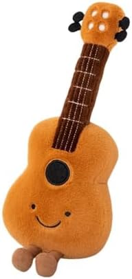 15-Inch Rock Star Guitar Plush Toy, Soft Realistic Musical Instrument Stuffed Doll, Cute Decorative Pillow for Music-Themed Bedroom, Birthday Gift for Kids Teen Musicians (Guitar) image 4