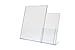 6 Pack Acrylic Sign Holder Slant Back Clear Acrylic Tabletop Display for 8.5