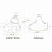 haakaa Nipple Shields for Nursing Newborn Silicone Nippleshield for Breastfeeding with Carry Case Combo, 2pc