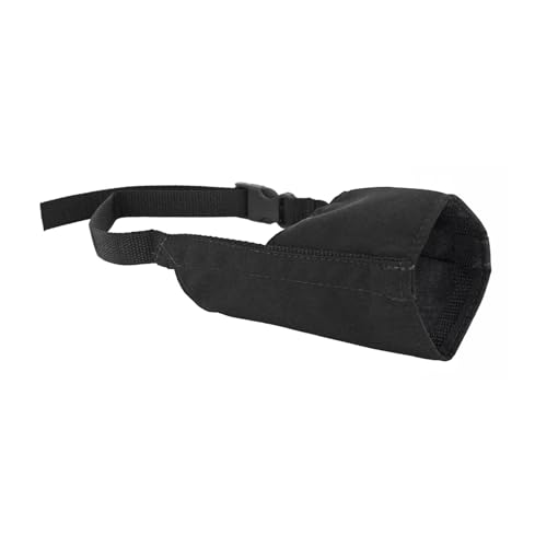 JorVet Soft Dog Muzzle, Adjustable Nylon, 2X-Large, Blue