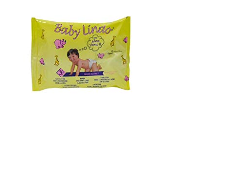 Baby Lindo - Toallitas recambio para bebe, aloe vera