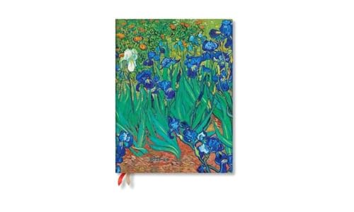 Paperblanks 18 Month Diaries 2023-2024 Van Gogh’s Irises, Green
