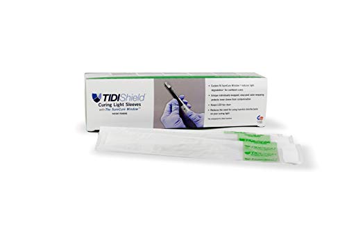 Image of TIDIShield Ultradent Valo Cordless LED Curing Light Sleeve - 5 Boxes - 100 Sleeves Per Box - Total Qty. 500 Sleeves - Dentist Tools - Dental Tools - Dental Supplies (21105)