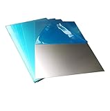 4-Pack 6061 Aluminum Sheet Metal 6x12 Inch, 1mm Thickness (0.04