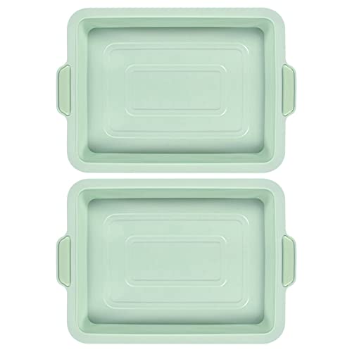 Moldes rectangulares de silicona con base estriada para desmolde fácil 2